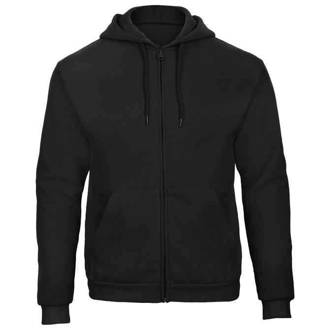 MAJICA DUGI RUKAVI ZIP B&C ID.205 270G CRNA S