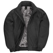 JAKNA ZIP MUŠKA B&C CREW BOMBER CRNA 3XL