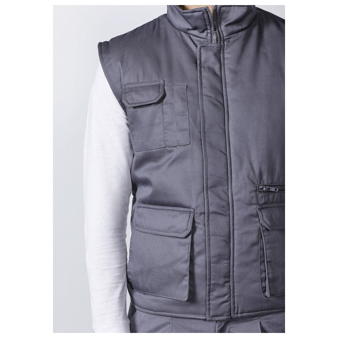 PRSLUK MUŠKI ZIP ALMANZOR SIVI 3XL