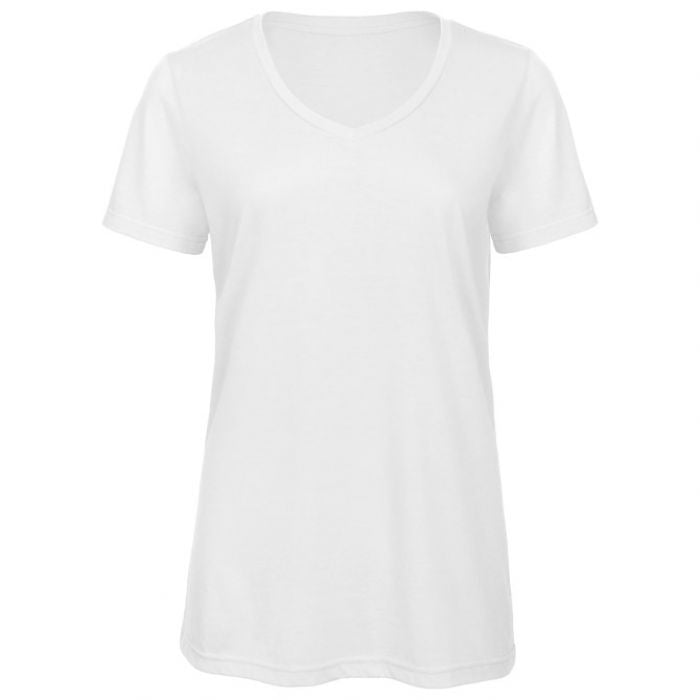 MAJICA KRATKI RUKAVI B&C TW058 V TRIBLEND/WOMEN BIJELA S * DO ISTEKA ZALIHA