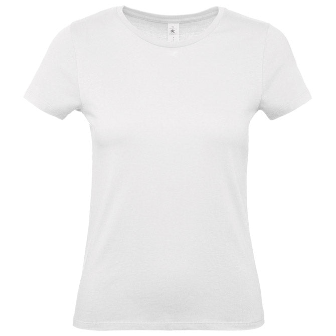 MAJICA KRATKI ROKAVI B&C #E150/WOMEN BELA L