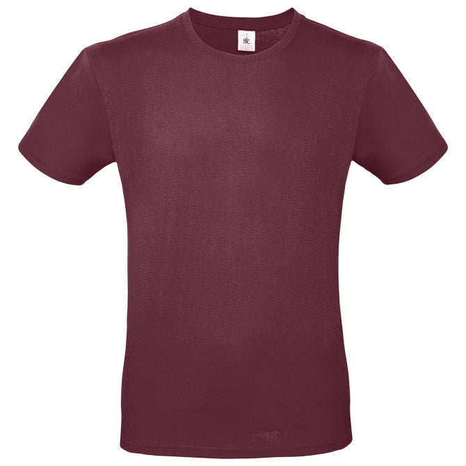 MAJICA KRATKI RUKAVI B&C #E150 BORDO M