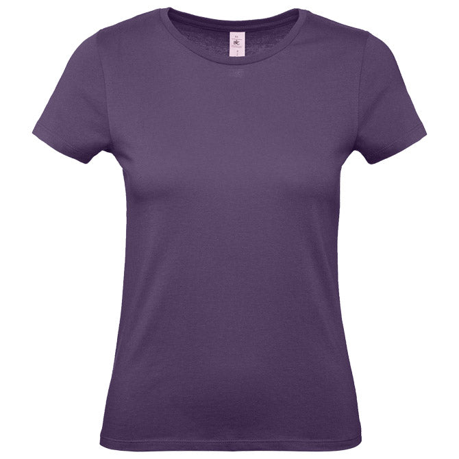 MAJICA KRATKI ROKAVI B&C #E150/WOMEN VIJOLIČNA XL