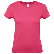 MAJICA KRATKI RUKAVI B&C #E150/WOMEN ROZA XL