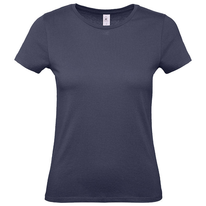 MAJICA KRATKI ROKAVI B&C #E150/WOMEN URBAN TEMNO MODRA XS!!