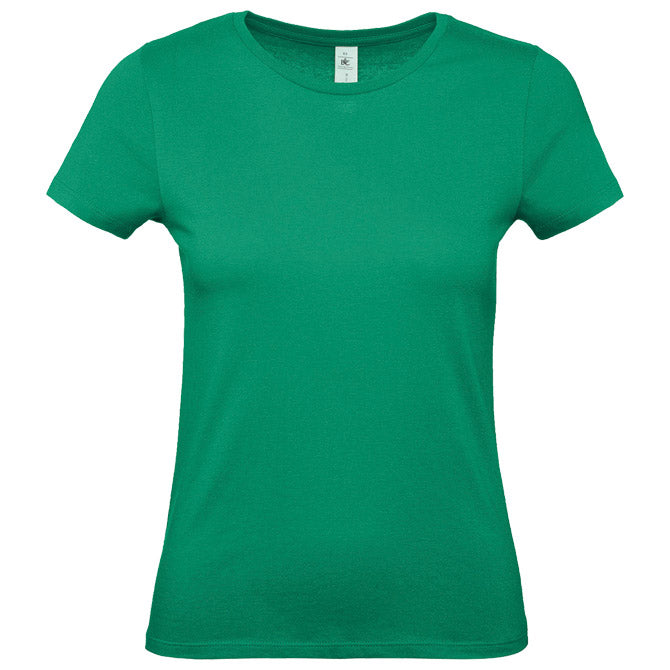 MAJICA KRATKI RUKAVI B&C #E150/WOMEN TRAVA ZELENA S