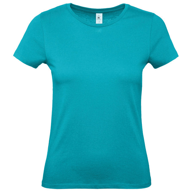 MAJICA KRATKI ROKAVI B&C #E150/WOMEN TURKIZNA XS