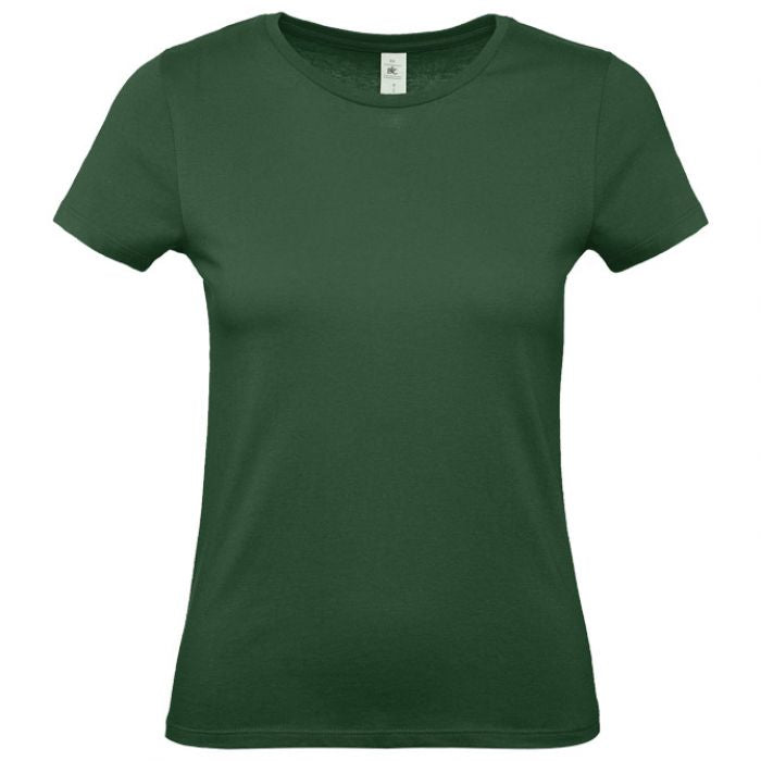 MAJICA KRATKI RUKAVI B&C #E150/WOMEN TAMNOZELENA 2XL