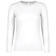 MAJICA DUGI RUKAVI B&C #E150/WOMEN LSL BIJELA L