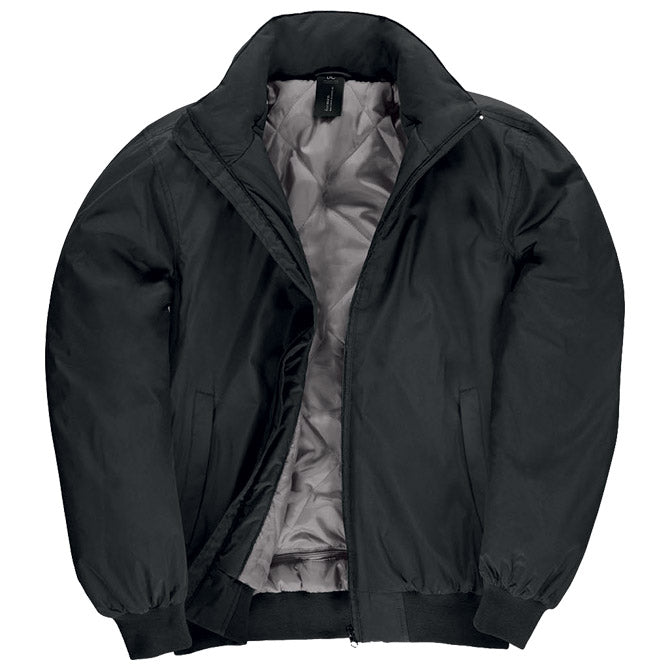 JAKNA ZIP MUŠKA B&C CREW BOMBER CRNA S