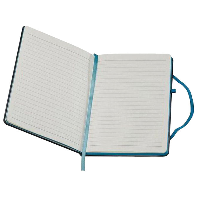 NOTES A5 CRTE 80L ŠAMOA S GUMICOM CUXHAVEN EASY 037914 CRNO/SVIJETLO PLAVI