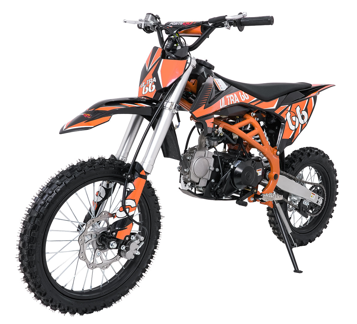 Cross motor na benzin ULTRA 66 125cc - narančasti