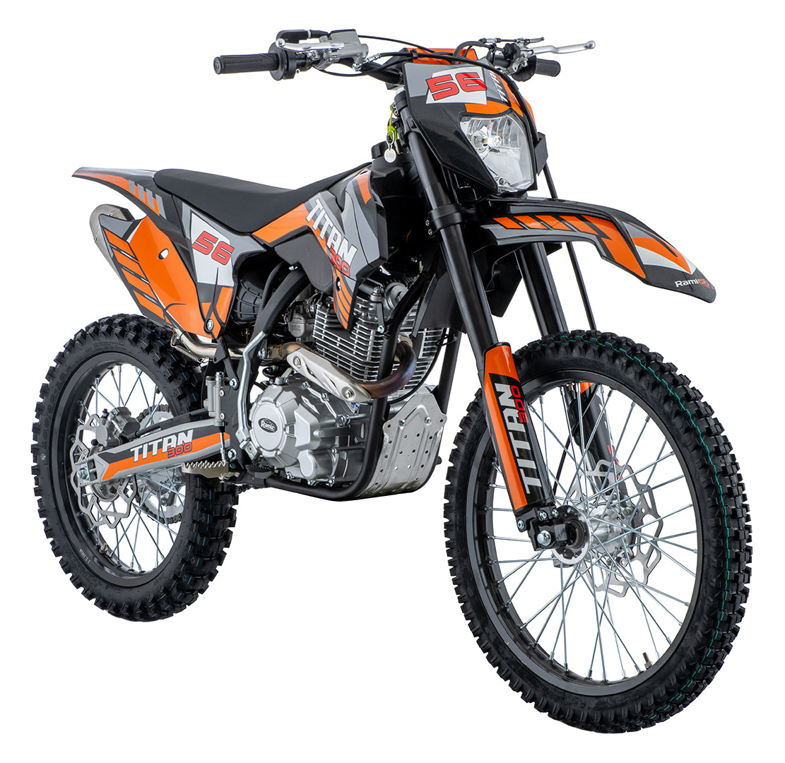 Cross motor na benzin TITAN 300cc - narančasta