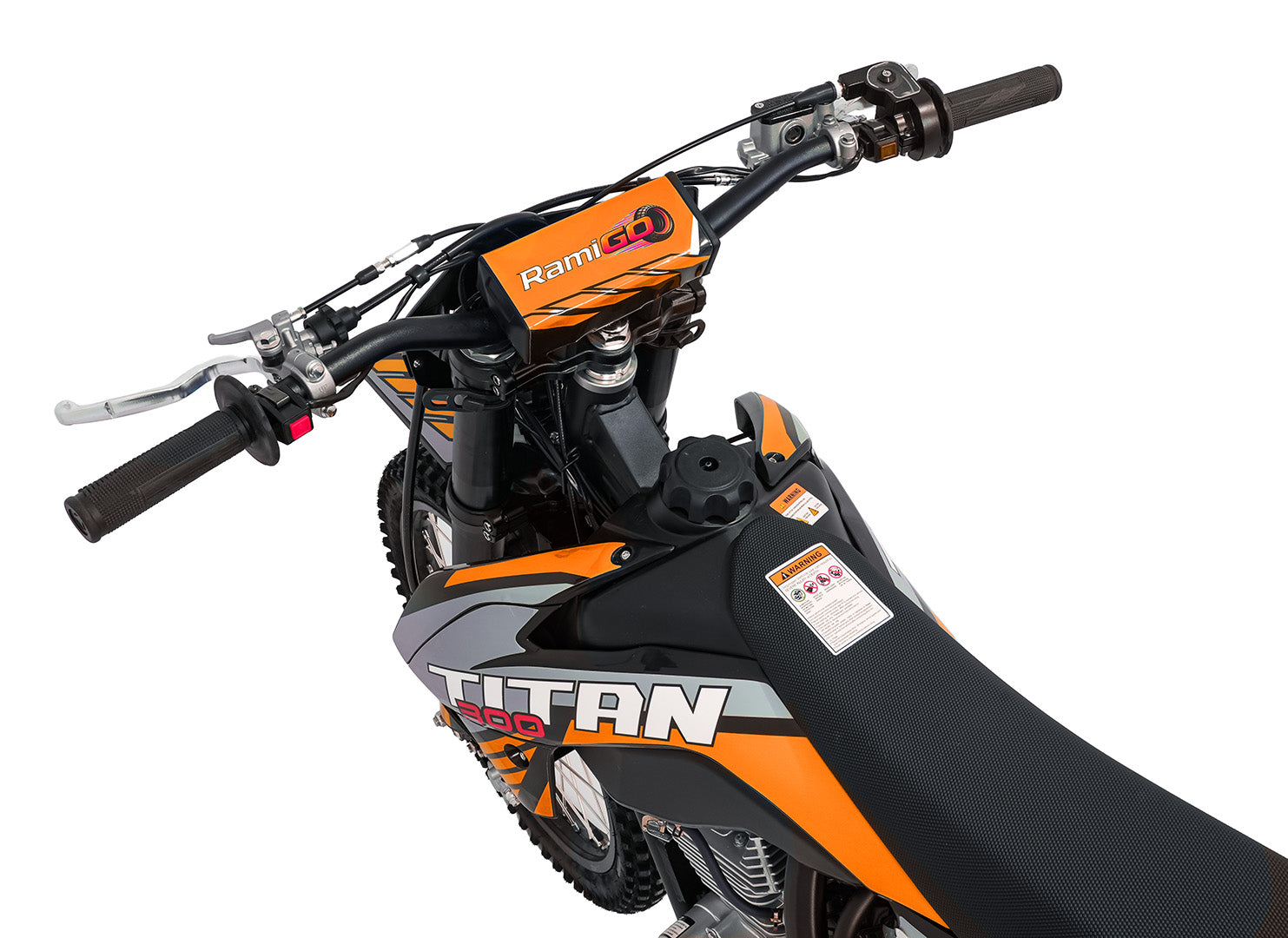 Cross motor na benzin TITAN 300cc - narančasta