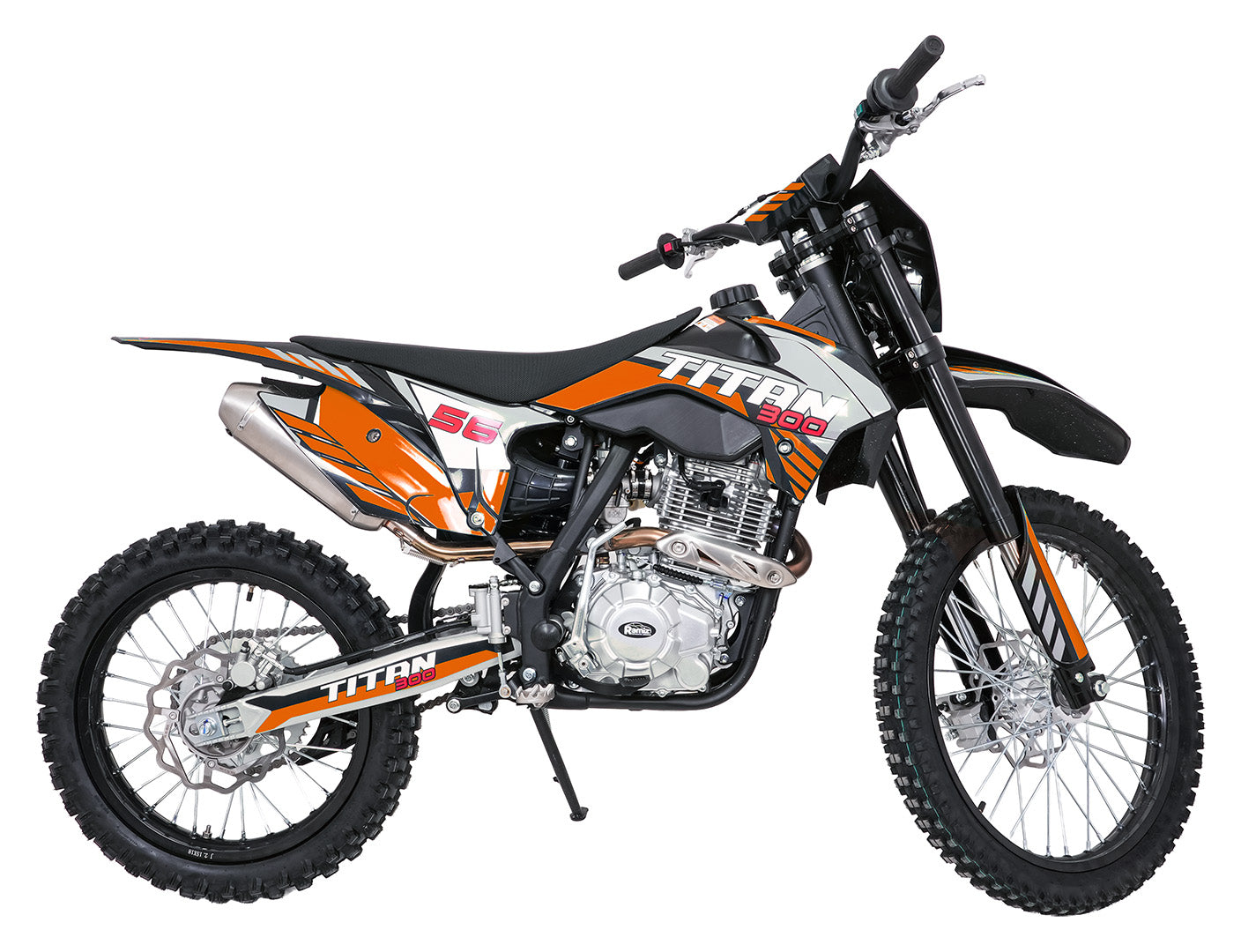 Cross motor na benzin TITAN 300cc - narančasta