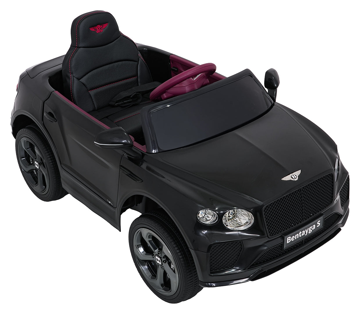 Licencirani auto na akumulator Bentley Bentayga S - crni