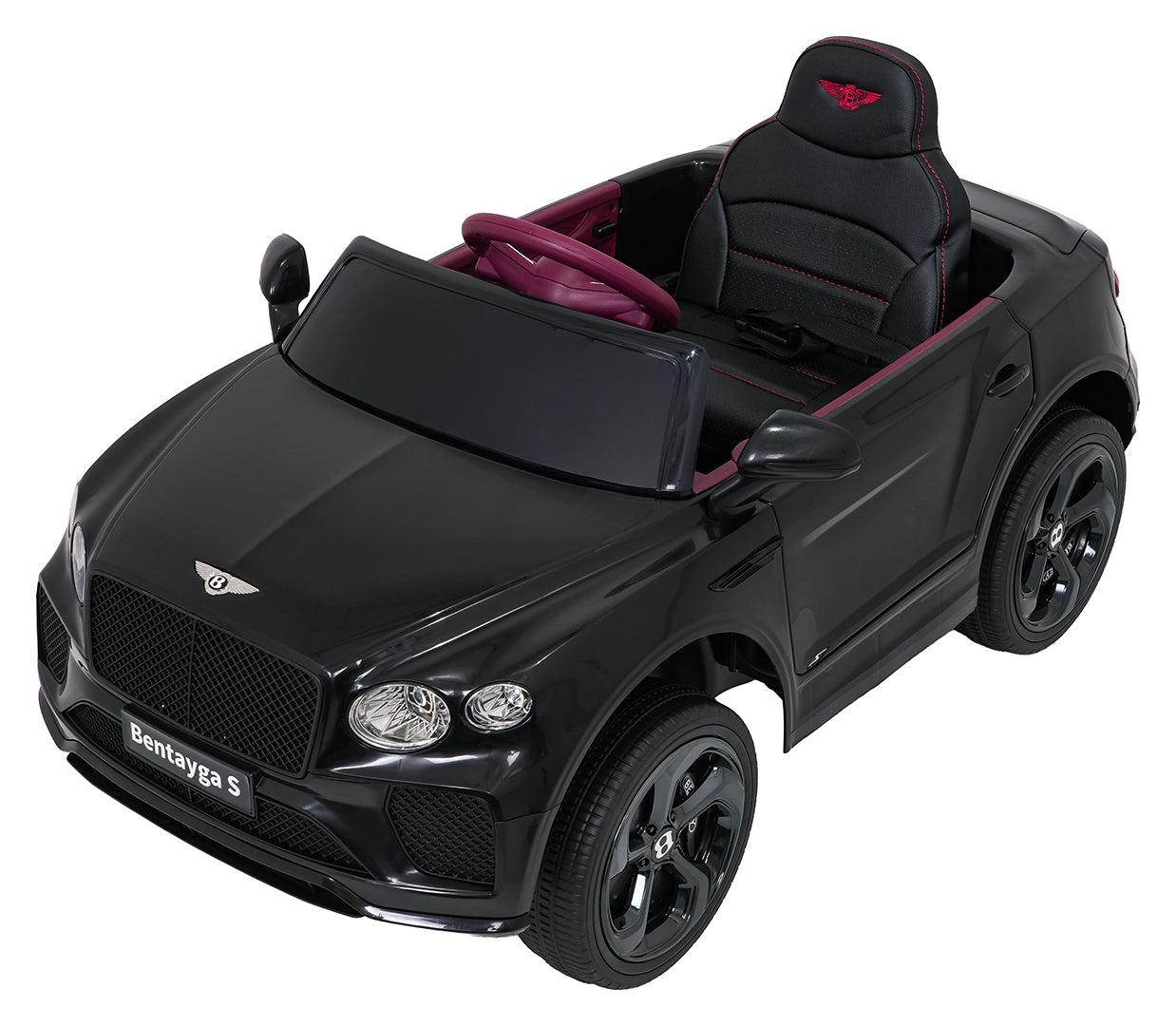 Licencirani auto na akumulator Bentley Bentayga S - crni