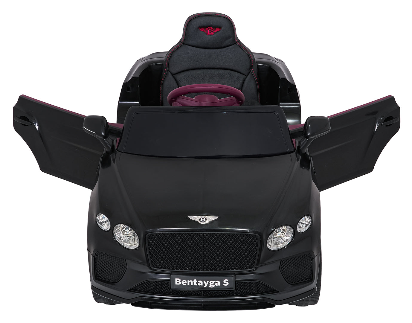 Licencirani auto na akumulator Bentley Bentayga S - crni