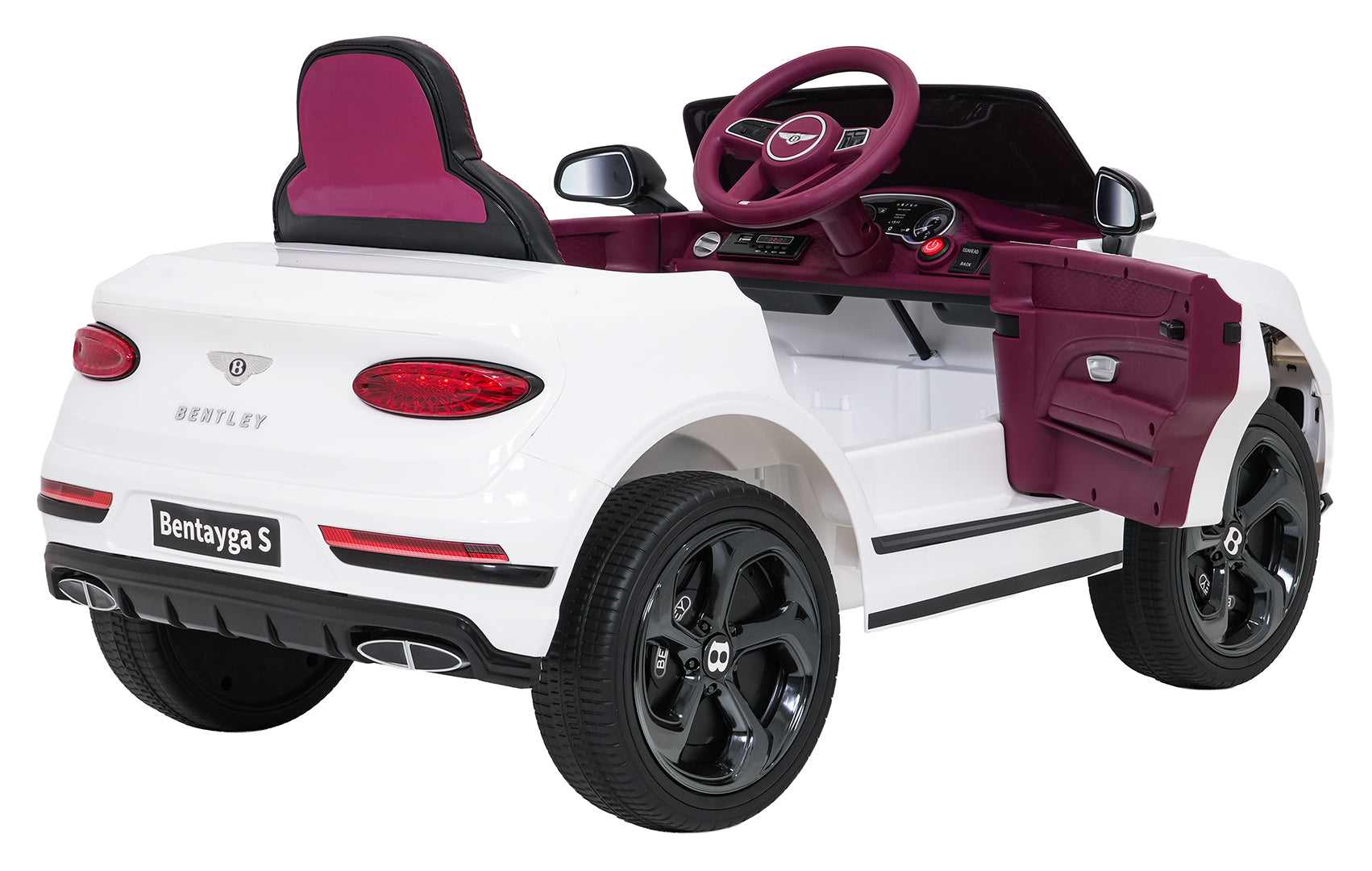 Licencirani auto na akumulator Bentley Bentayga S - bijeli