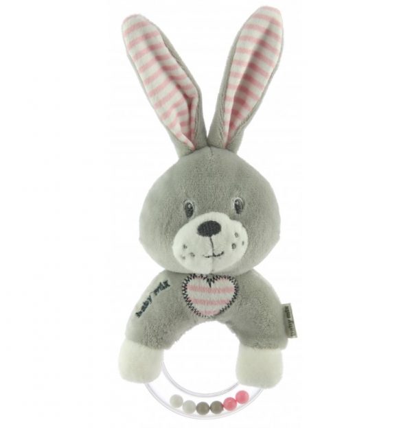 Plišani glazbeni zeko grey&mint