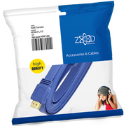 ZED electronic HDMI kabel, plosnati, 5.0 met, ver. 2.0, 3D, Ethernet - HDMI-FLT/5