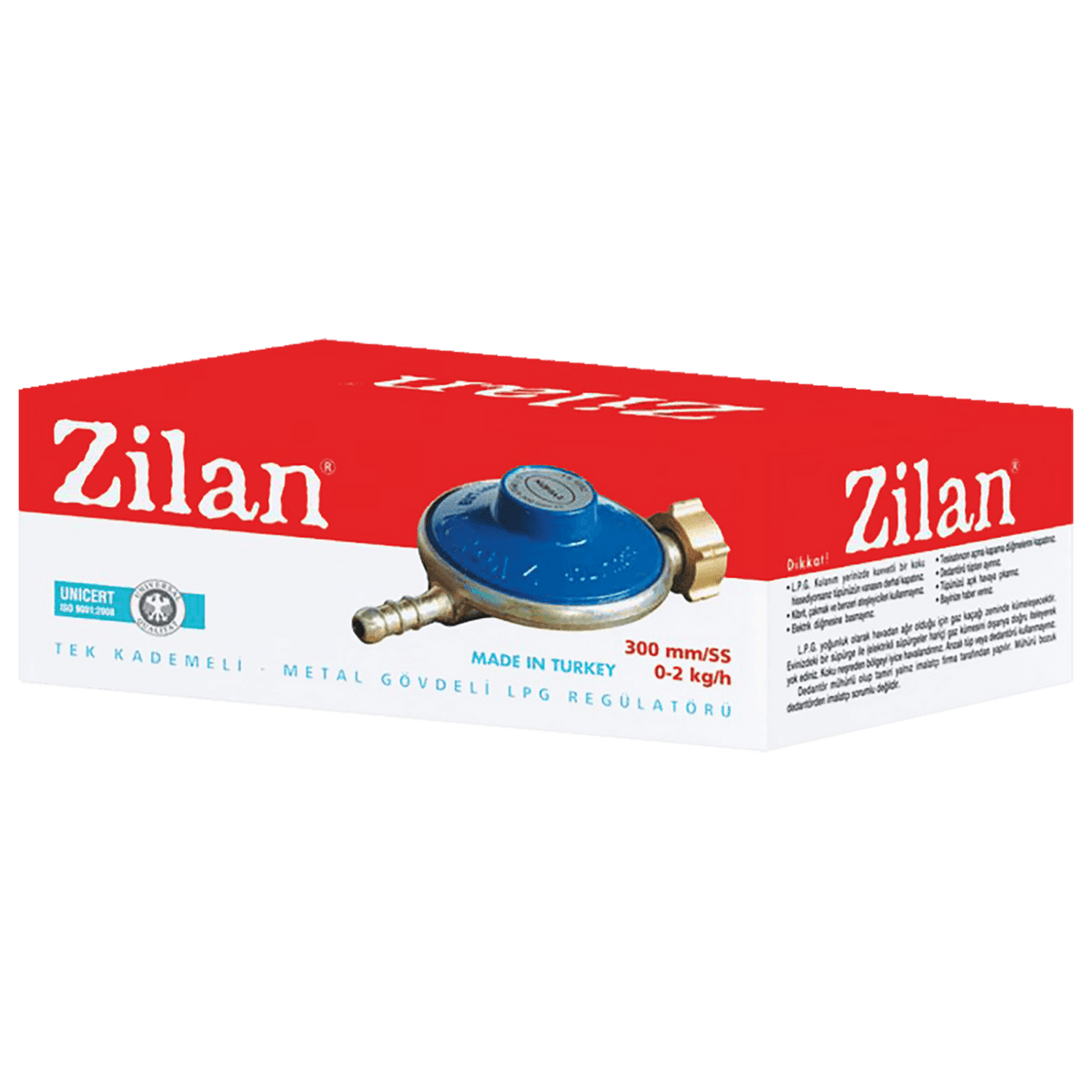 Zilan Regulator plina, 0-1.5 kg/h, max. 30 Mbar - ZLN0100