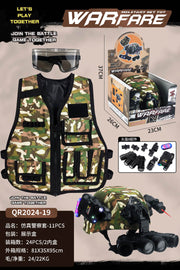 Little Soldier's Military Kit with Helmet