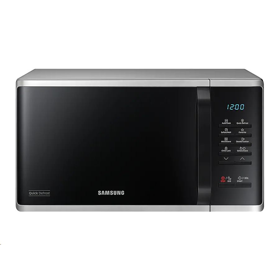 Samsung MS23K3513AS Radna ploča Samo mikrovalne 23 L 800 W Srebro