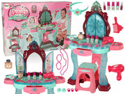 Beauty Set Toilet with Mirror Light Sound Jewellery