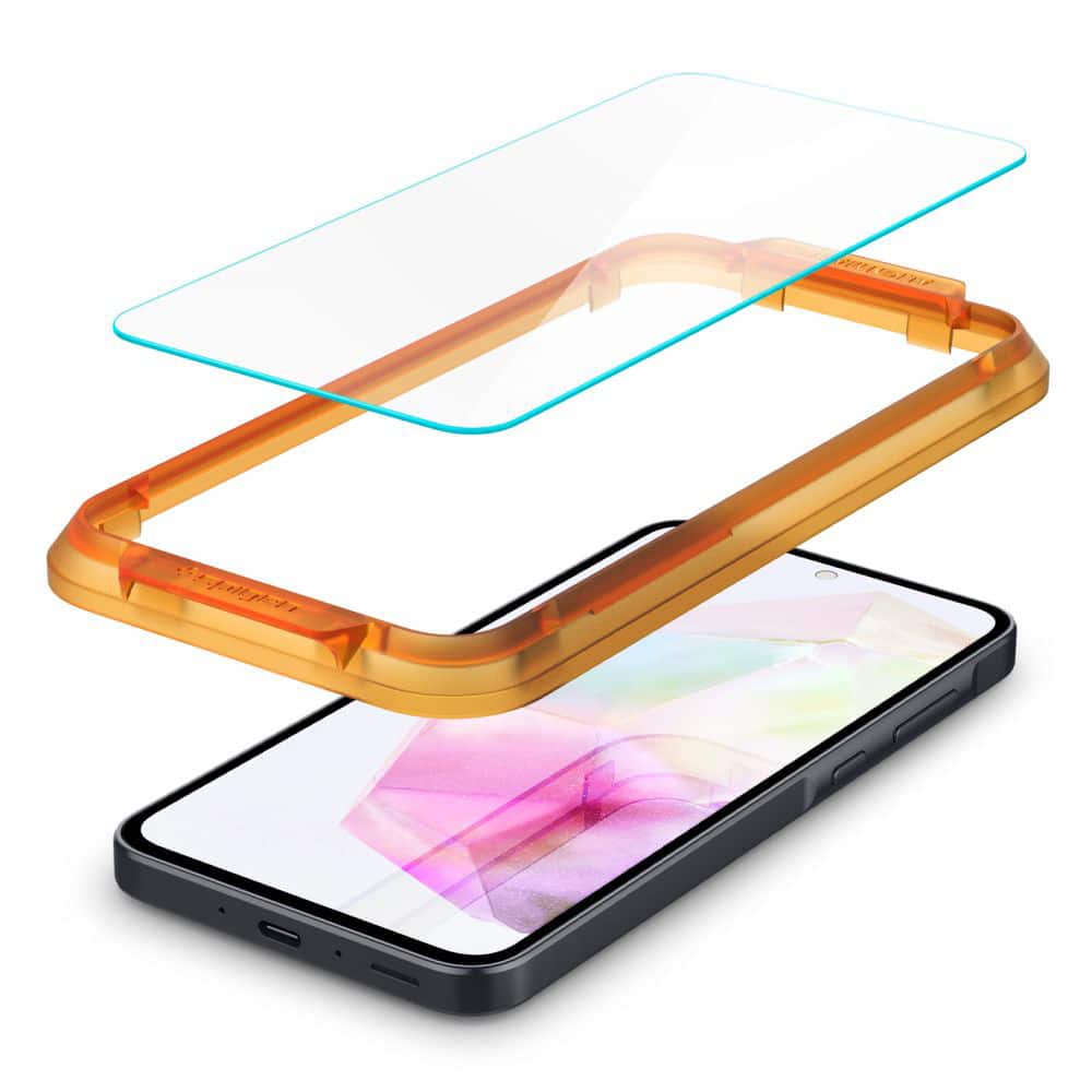 Spigen - Glas.tR Align Master (2 kom) za Samsung Galaxy A35 5G - prozirno