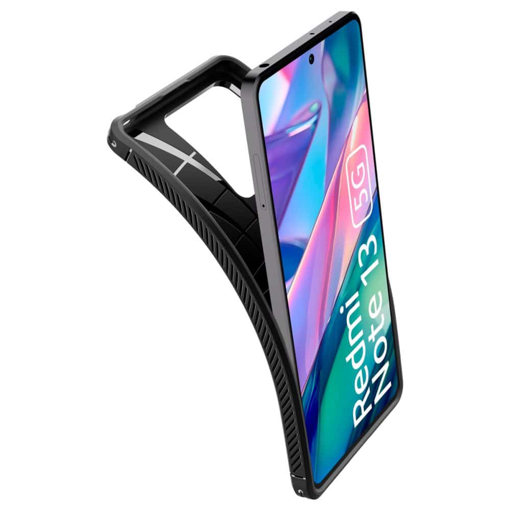 Spigen - Rugged Armor maska za Xiaomi Redmi Note 13 5G - crna