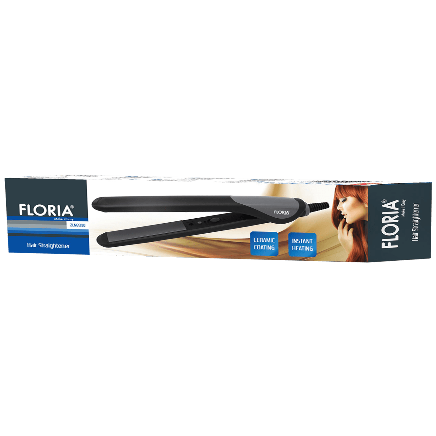Floria Glačalo za kosu, 20 - 25 W, crno/siva - ZLN8990