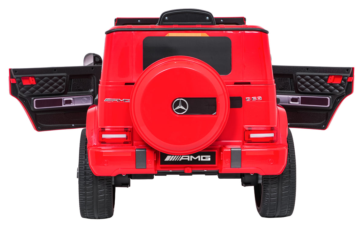 Licencirani auto na akumulator Mercedes G63 AMG LIFT - crveni