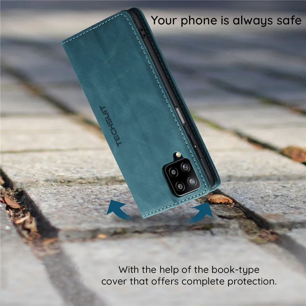 Techsuit Confy Cover preklopna futrola za Honor 200 – crna