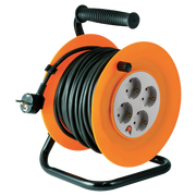 home Motalica za kabel, 50 met., H05VV-F, 3 x 1.5 mm², IP20 - HJR 4-50