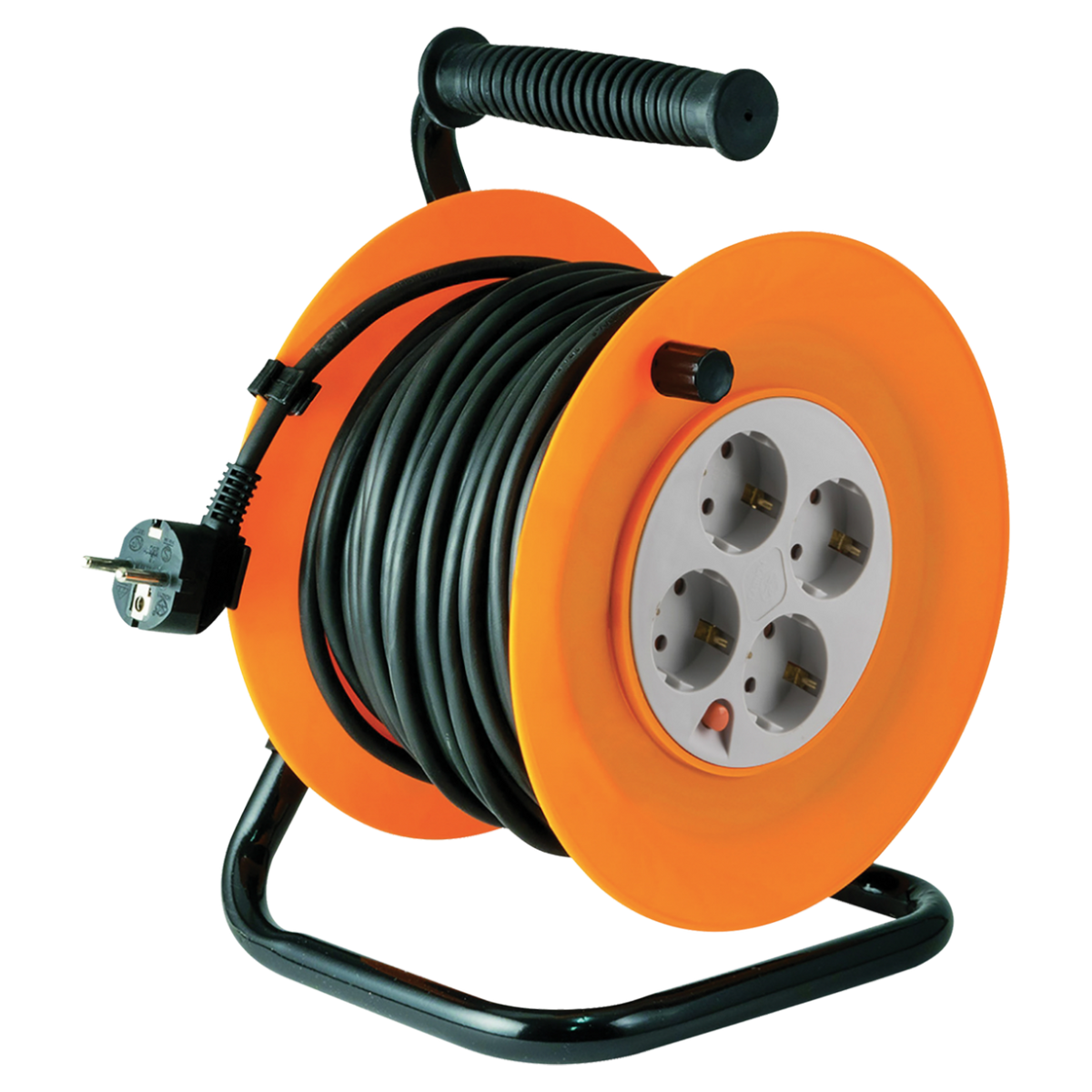 home Motalica za kabel, 50 met., H05VV-F, 3 x 1.5 mm², IP20 - HJR 4-50