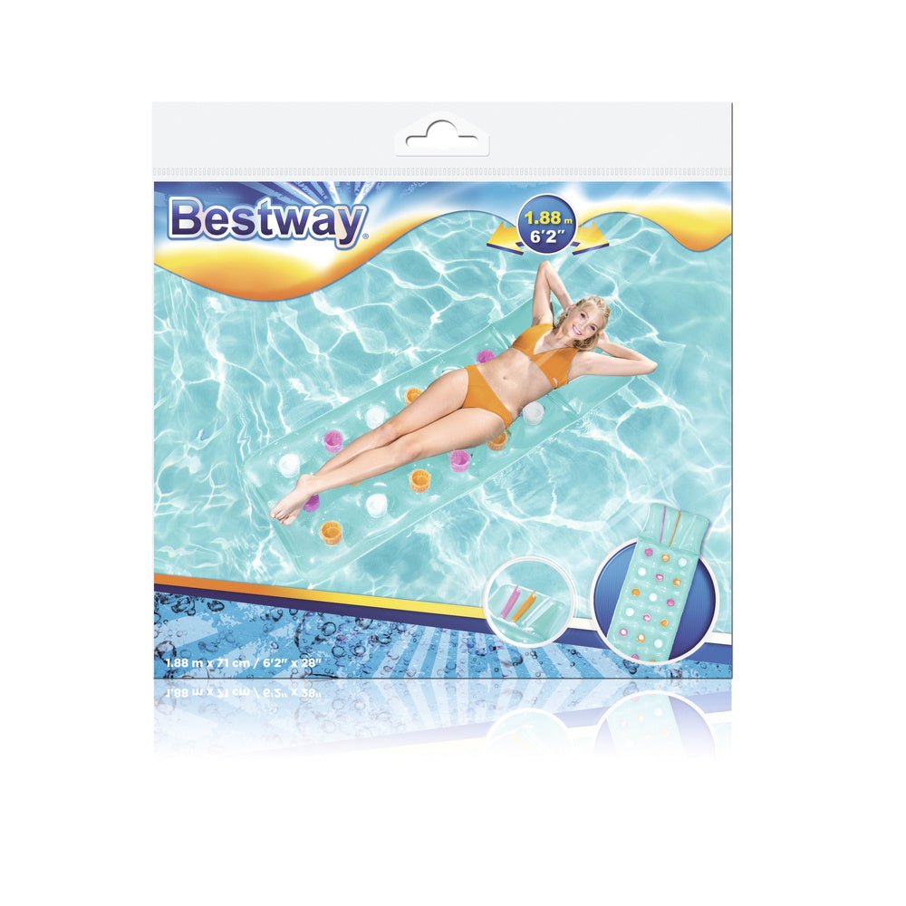 Zračni madrac za plivanje plavi 188 x 71 cm Bestway 43014