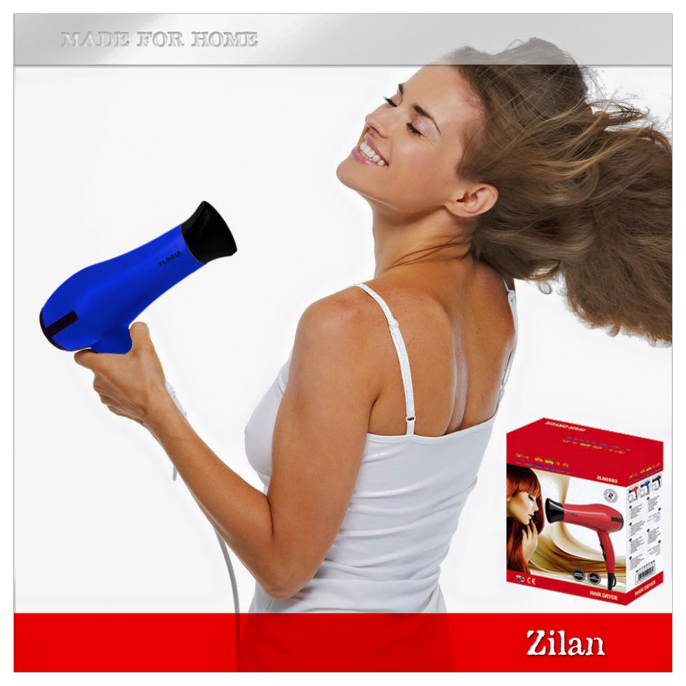 Floria Fen za kosu, 850 W, crna - ZLN8976
