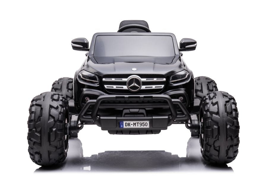 Licencirani auto na akumulator Mercedes DK-MT950 4x4 - crni/lakirani
