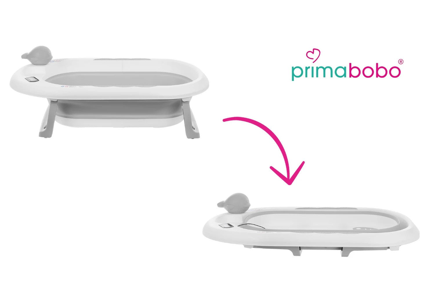 Sklopiva kadica s jastučićem i termometrom OLA