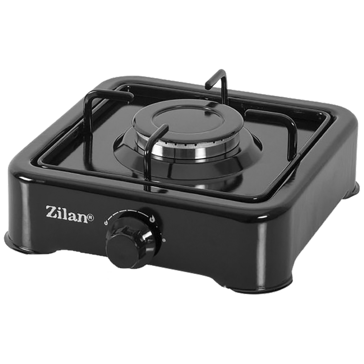 Zilan Plinski rešo sa 1 plamenikom, 1600 W, crna - ZLN0018/BK