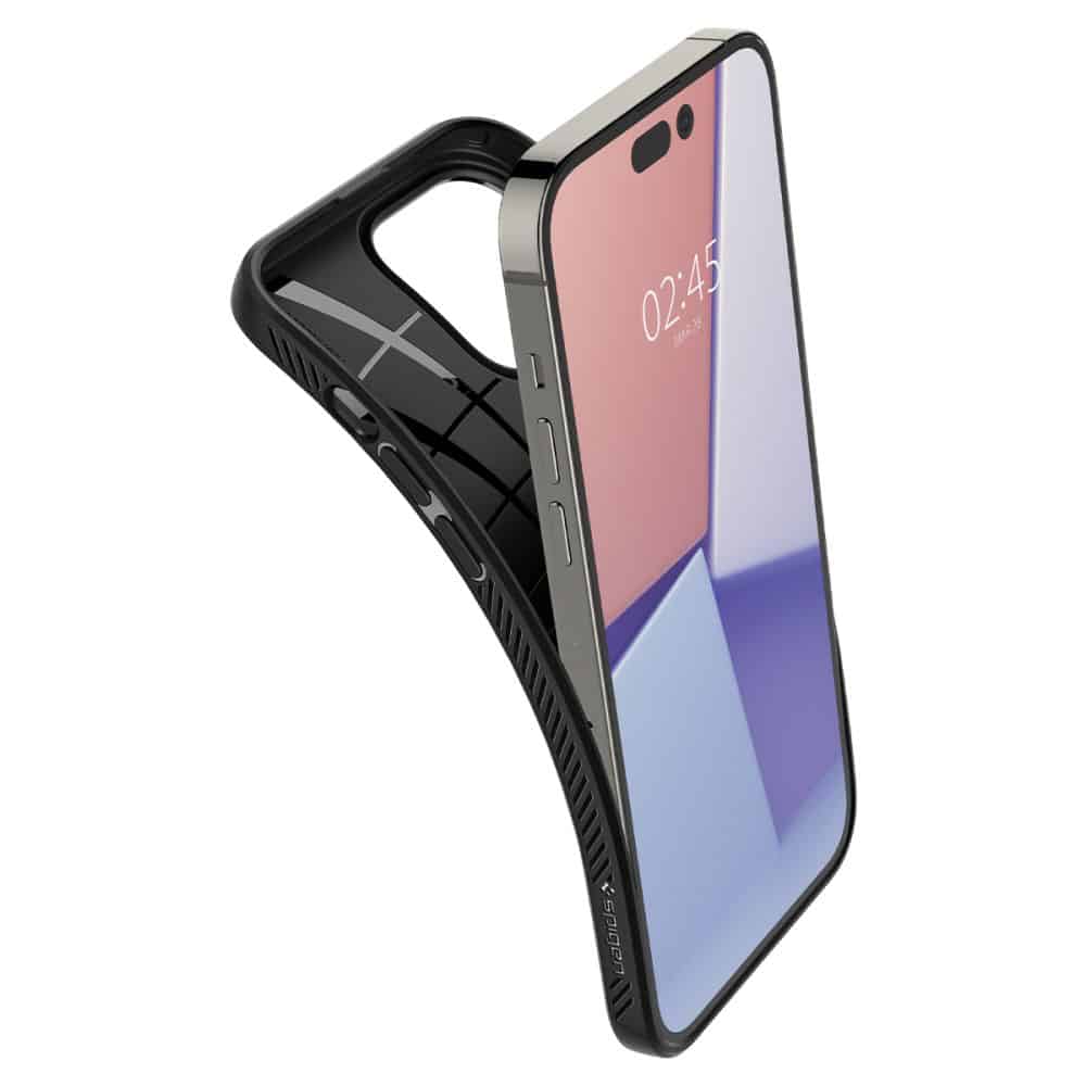 Spigen - Liquid Air - iPhone 14 Pro Max - mat crna