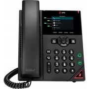 HP Poly VVX 250 4-Line IP Phone and PoE-enabled IP telefon Crno 4 linija LCD
