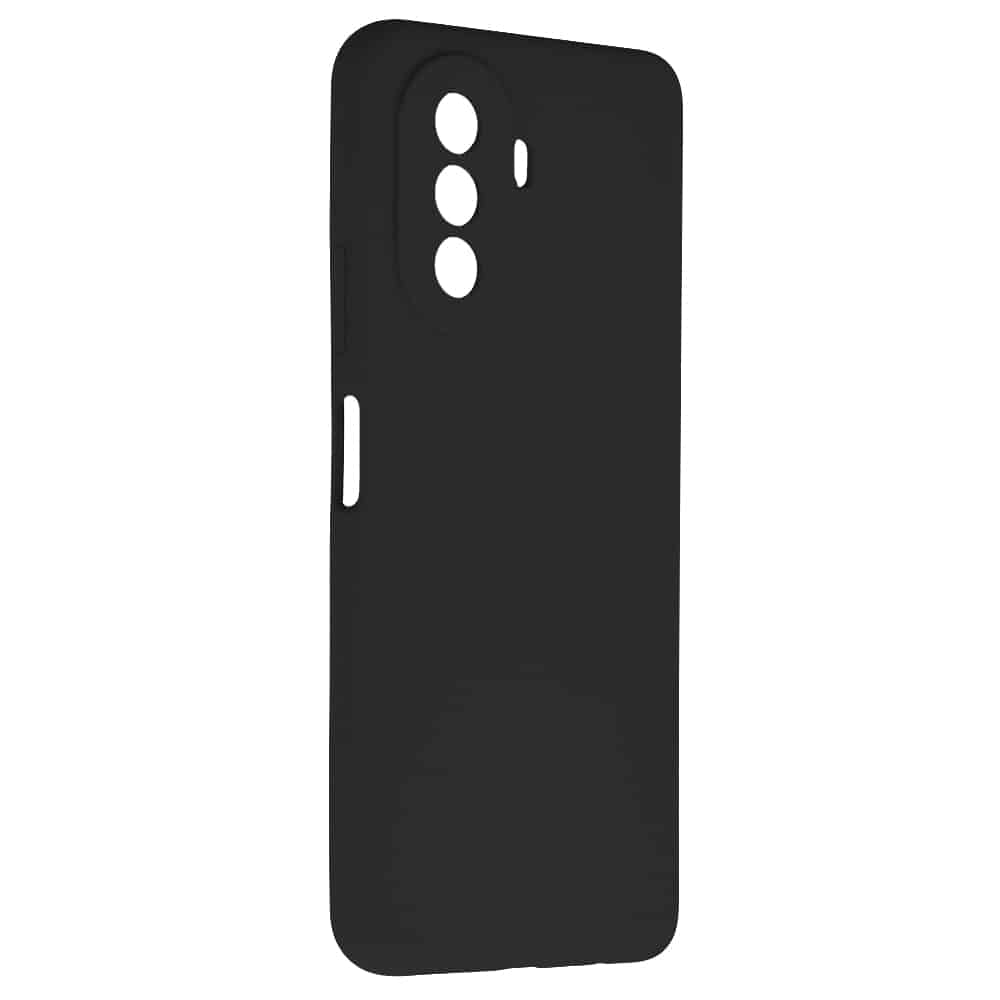 Techsuit - Soft Edge Silicone maska za Huawei Nova Y70 - crna