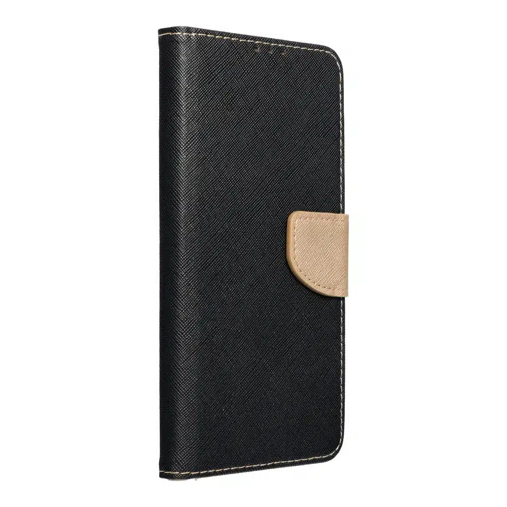 Fancy Book futrola za XIAOMI Redmi 13c / POCO C65 crna / zlatna