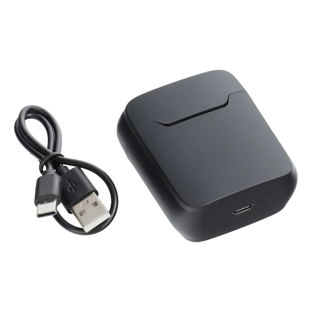 Lightning bežični Lavalier mikrofon s kućištem za punjenje S11 crni