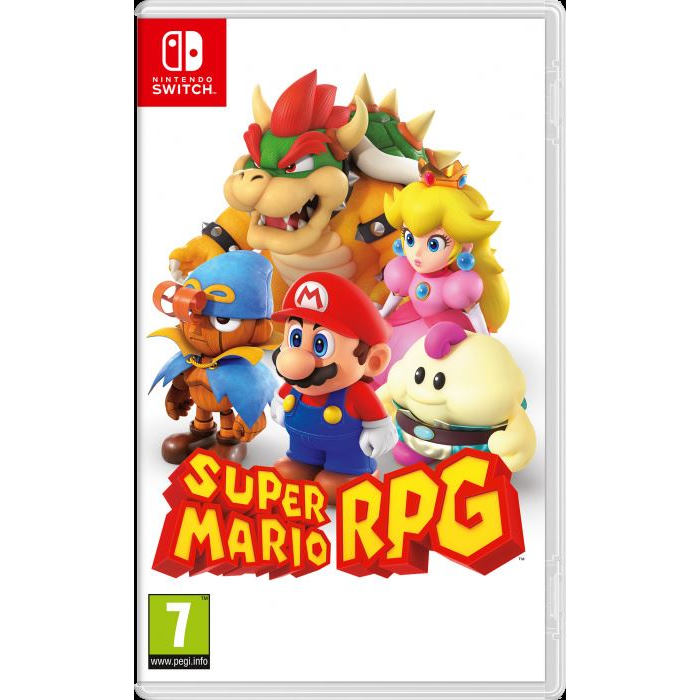 Nintendo Super Mario RPG Standard Tradicionalni kineski, Njemački, Nizozemski, Engleski, Španjolski, Francuski, Talijanski, Japanski, Korejski Nintendo Switch