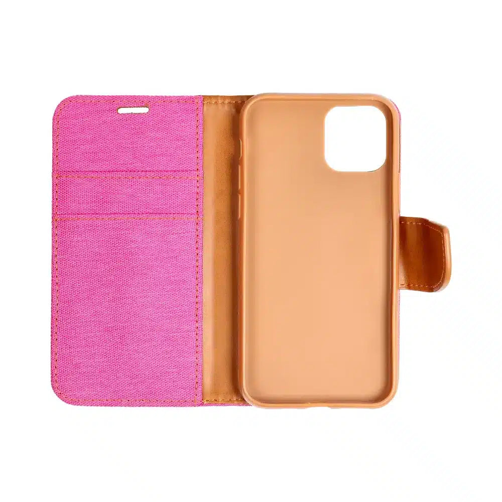 CANVAS Book case preklopna futrola za XIAOMI Redmi NOTE 12 PRO Plus 5G pink