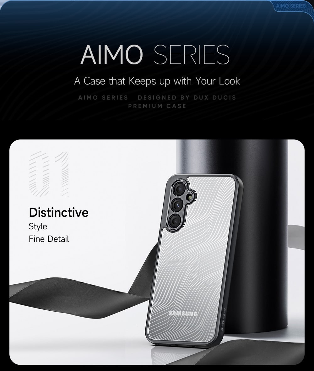 DUX DUCIS Aimo – premium zaštitna maska za Samsung Galaxy A54 5G crna