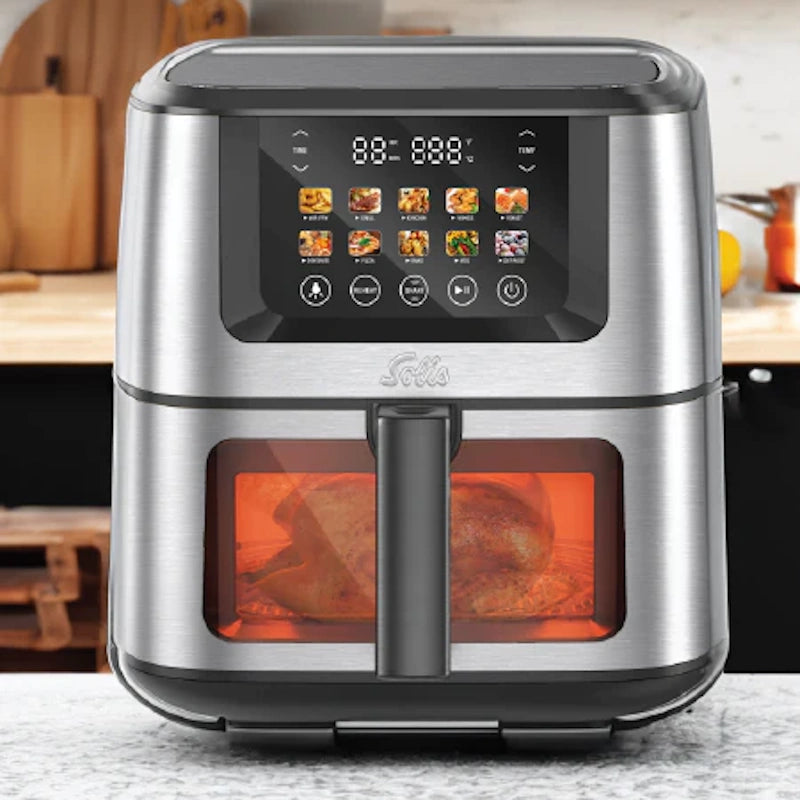 Solis Air Fry & Dry XL Black friteza na vrući zrak